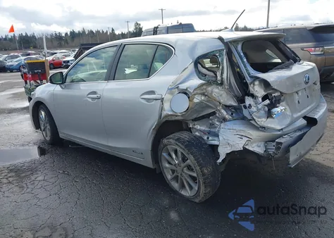 2011 Lexus Ct 200H from USA, damaged, VIN JTHKD5BHXB2046101